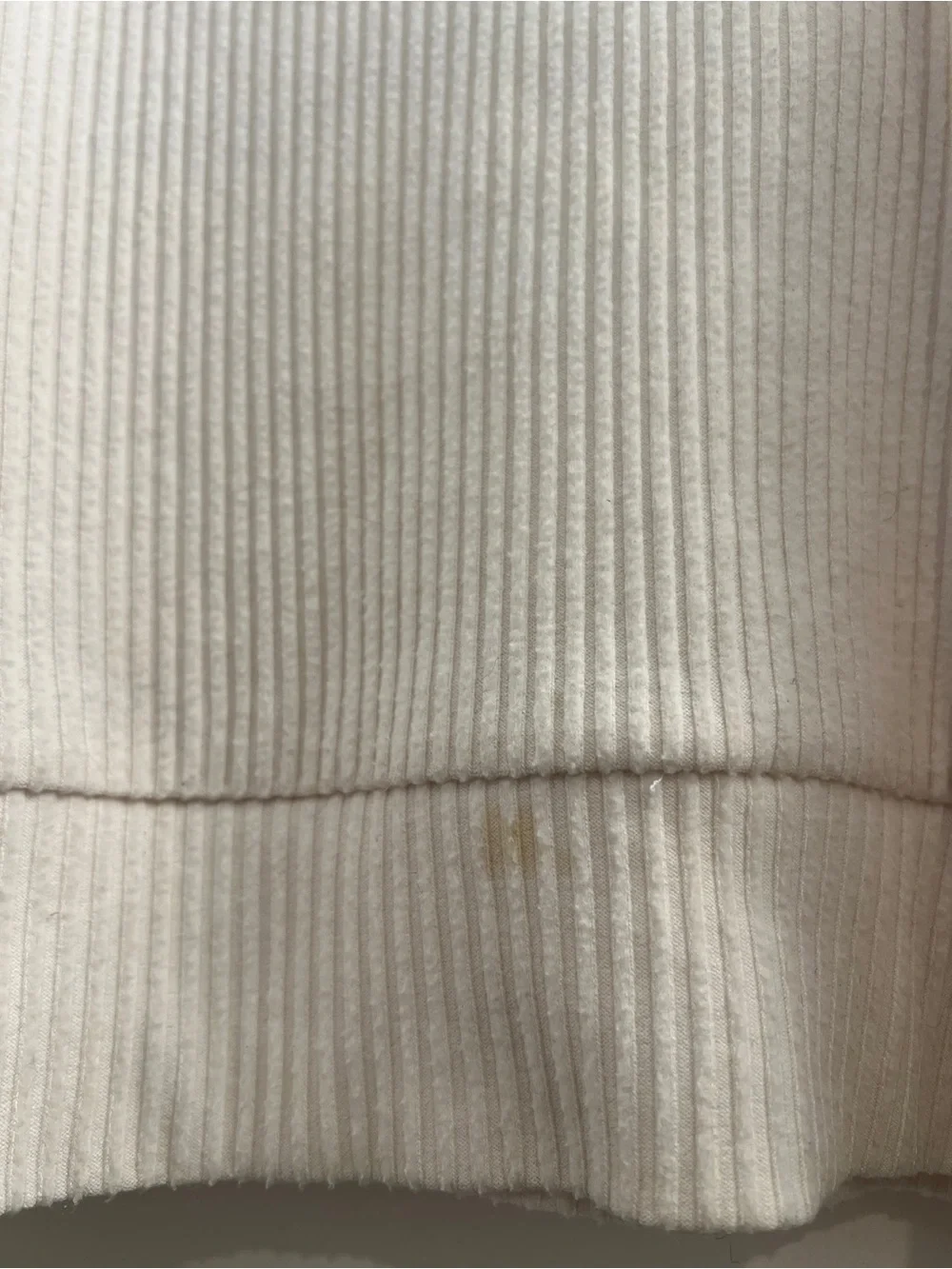 ALO Yoga Muse Hoodie Sweater in Ivory, Ribbed + Cropped Style